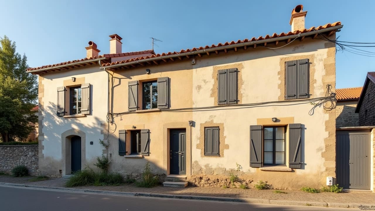 Façade nord, façade sud, un entretien différent