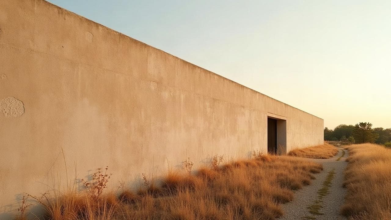 Paysage caractéristique dans le Gers