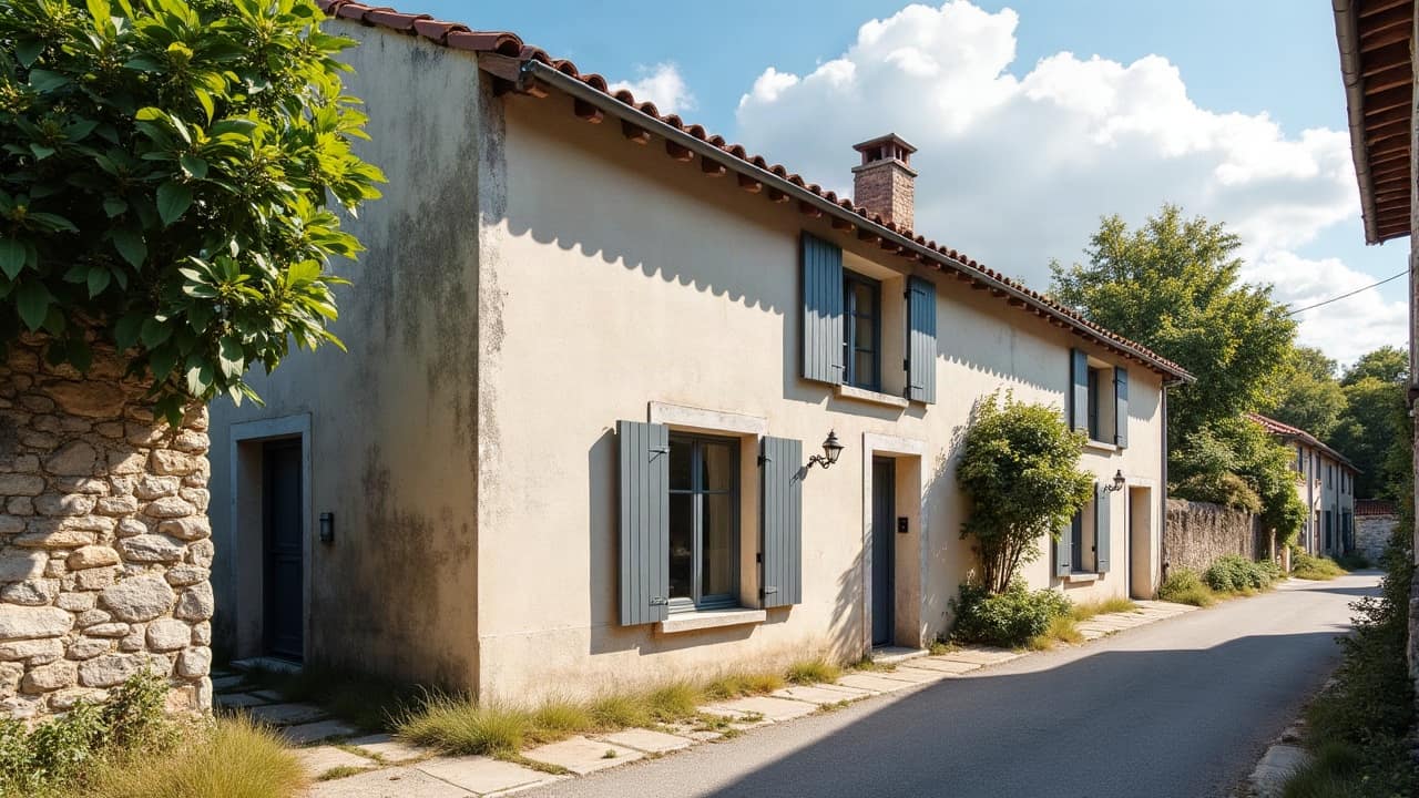 La façade sud, des écarts thermiques plus marqués